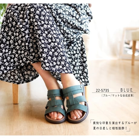 【2026年春夏/再入荷】WilsonLee 2WAY サンダル 4e 幅広 フラット インヒール フットベッド 屈曲