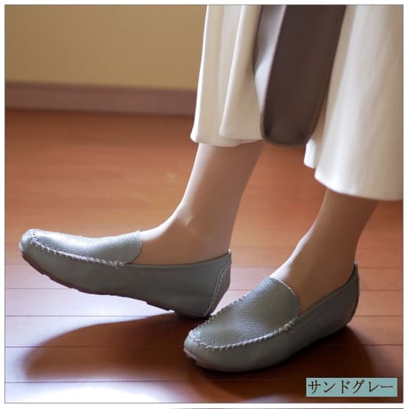 【履きやすい/色違い購入多数】to be continued モカシン レディース 本革 スリッポン インヒール ドライビングシューズ