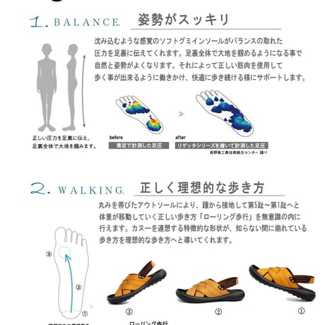 【2026年/再入荷】Re:getA リゲッタ カヌー サンダル レディース 日本製 バックベルト 手染め 編み込み