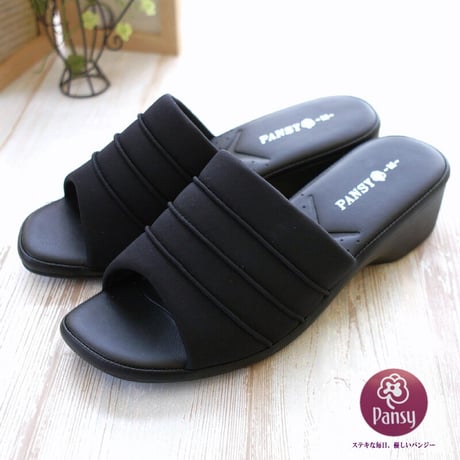 【2026年/再入荷】Pansy パンジー ヘップサンダル オフィス ストレッチ ウェッジソール