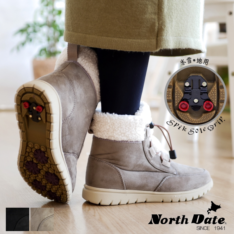 2026年秋冬/再入荷予定】North Date ノースデイト スノーブーツ ボア