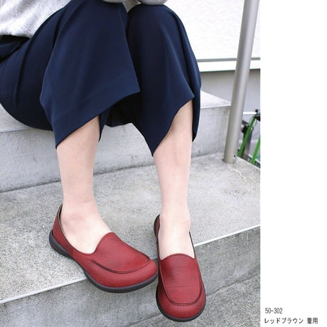 【2026年春/再入荷】Re:getA ローリングシューズ リゲッタ ローファー 日本製 スリッポンシューズ