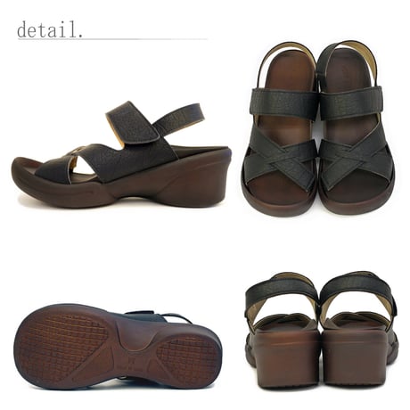 【2026年春夏/新色入荷】Re:getA リゲッタ サンダル レディース 日本製 ローリングシューズ ストラップ 厚底 ウェッジソール