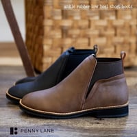 【2026年秋冬/再入荷】PennyLane ペニーレイン サイドゴアブーツ アンクル丈 レディース 森ガール