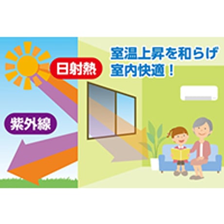 遮光・遮熱メッシュ(両面ﾃｰﾌﾟ貼り）K13565