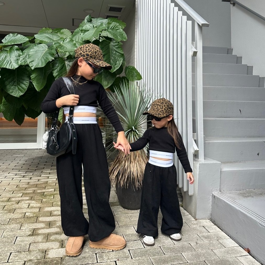 ボトムス anon baby 即納〉𝐎𝐫𝐢𝐠𝐢𝐧𝐚𝐥 ANONBABYスウェットパンツ【ブラック】 | anon