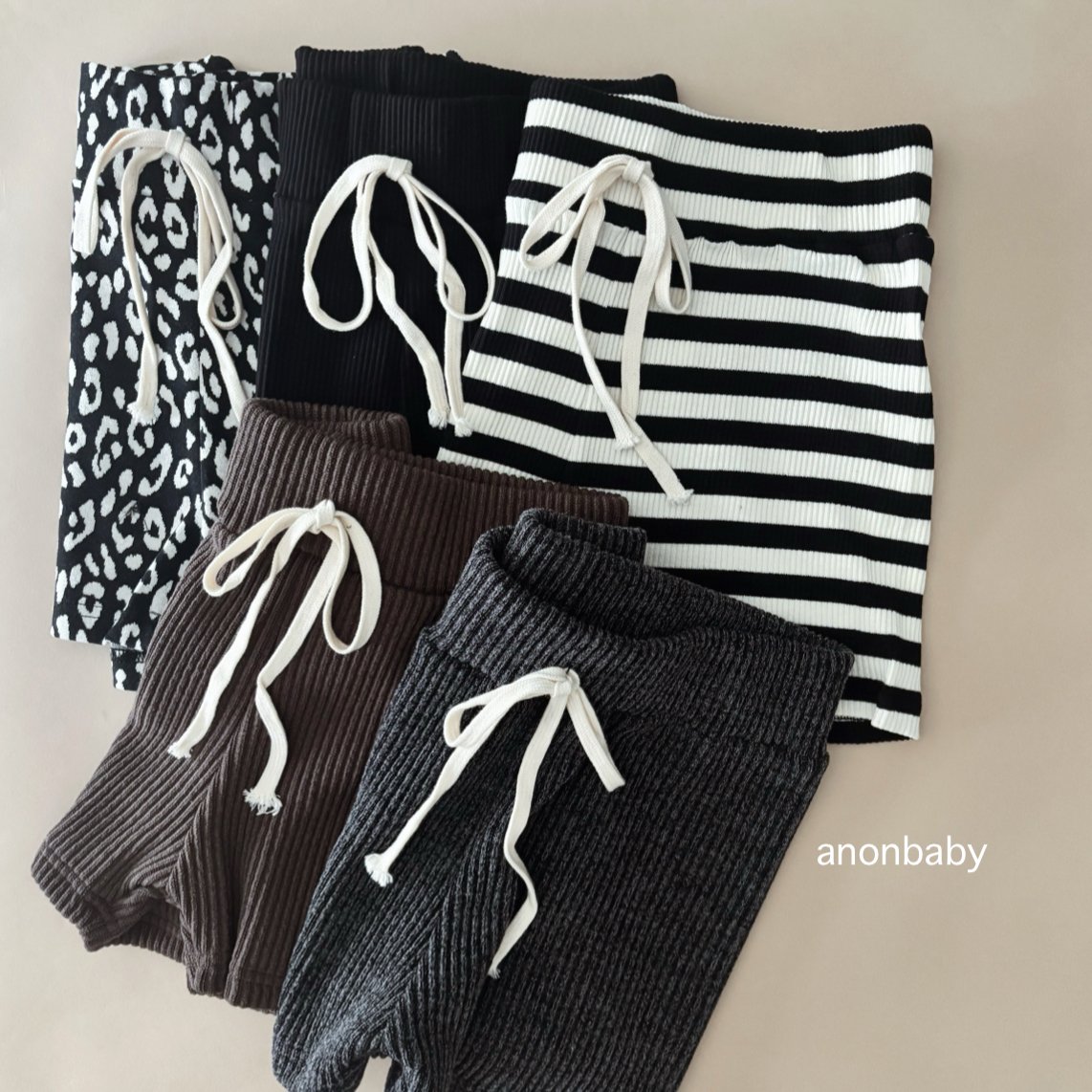 即納〉𝐎𝐫𝐢𝐠𝐢𝐧𝐚𝐥 ボーダーショートパンツ&ベビー&ママ | anon baby