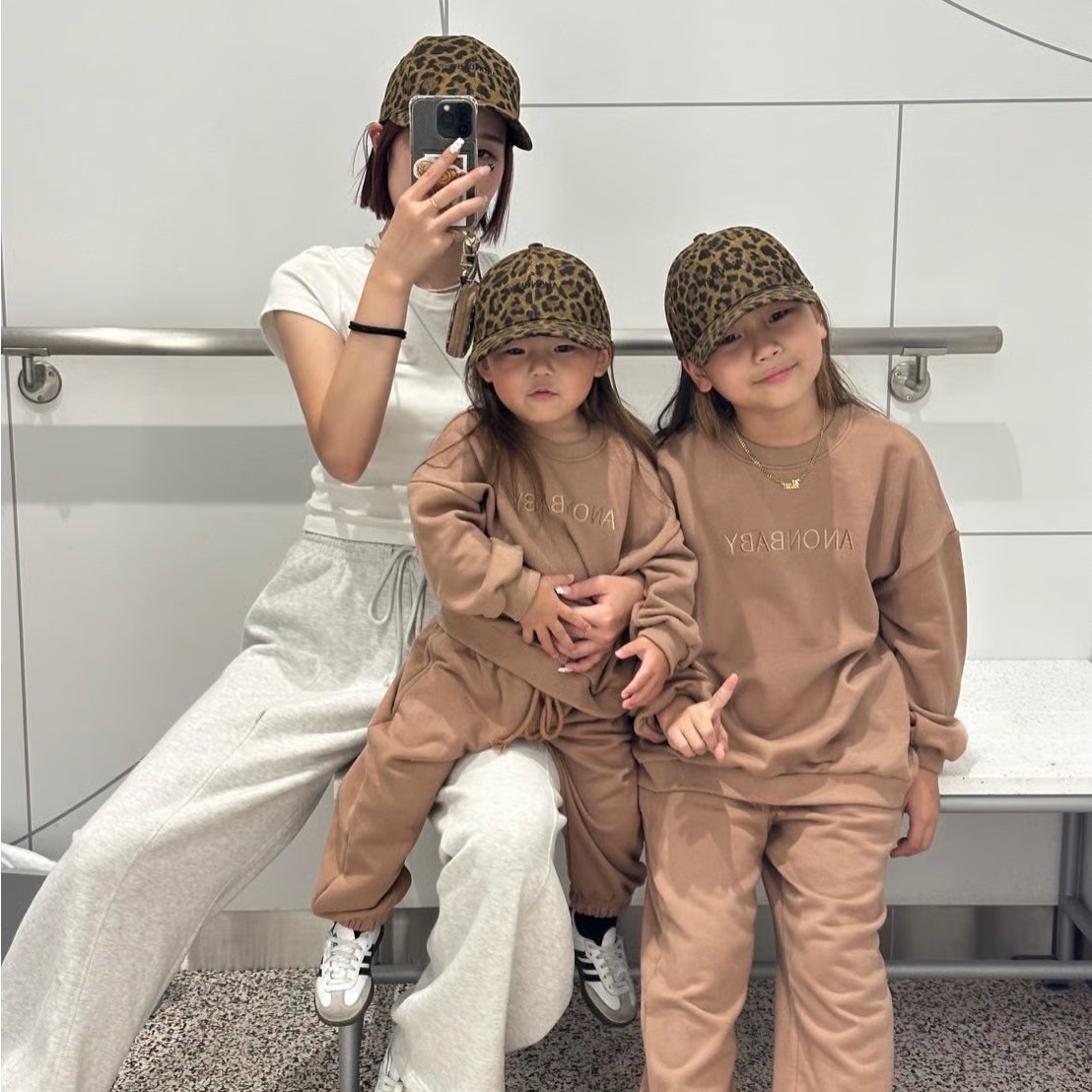 即納〉𝐎𝐫𝐢𝐠𝐢𝐧𝐚𝐥 ANONBABYレオパードcap | anon baby