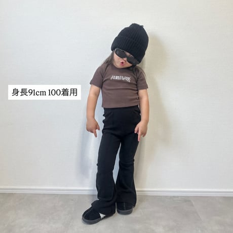 〈即納〉𝐎𝐫𝐢𝐠𝐢𝐧𝐚𝐥 センタープレスフレアパンツ