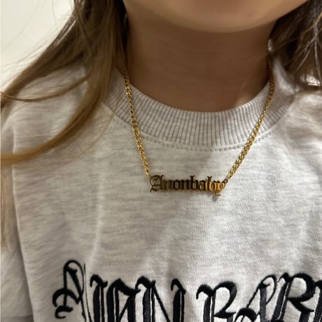 〈即納〉𝐎𝐫𝐢𝐠𝐢𝐧𝐚𝐥 anonbabyキッズネックレス
