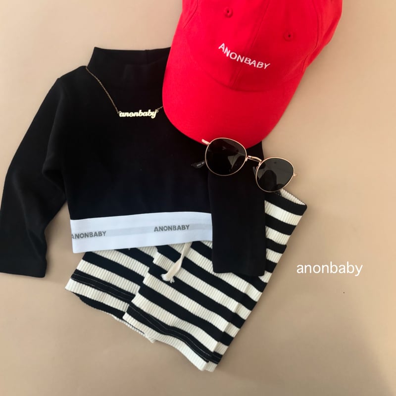 即納〉𝐎𝐫𝐢𝐠𝐢𝐧𝐚𝐥 ANONBABYクロップドトップスAW | anon baby