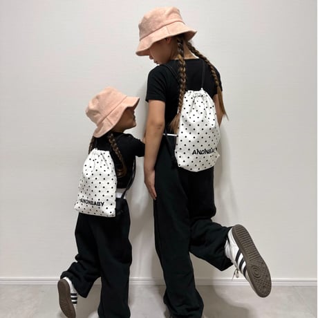 〈即納〉𝐎𝐫𝐢𝐠𝐢𝐧𝐚𝐥 キッズナップサック【ドット】