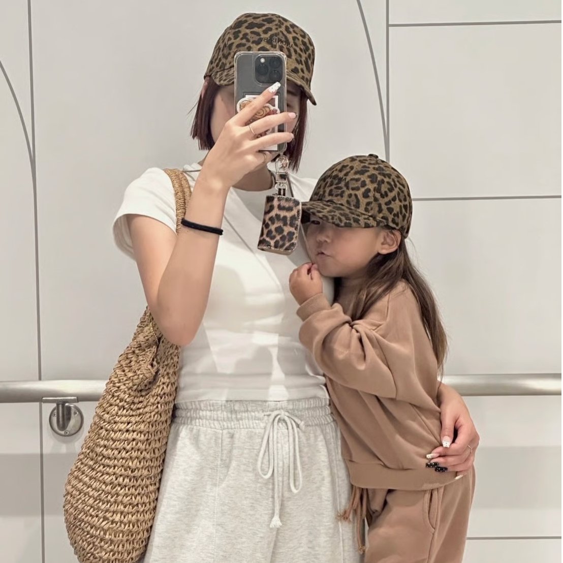 即納〉𝐎𝐫𝐢𝐠𝐢𝐧𝐚𝐥 ANONBABYレオパードcap | anon baby