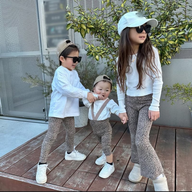 ボトムス anon baby 即納》𝐎𝐫𝐢𝐠𝐢𝐧𝐚𝐥 ブラウンレオパードシリーズ | anon baby