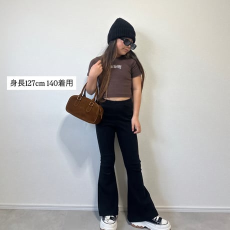 〈即納〉𝐎𝐫𝐢𝐠𝐢𝐧𝐚𝐥 センタープレスフレアパンツ