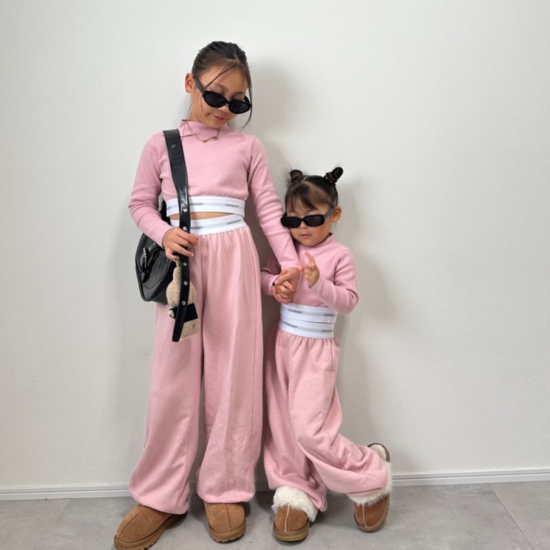 ご予約販売〉𝐎𝐫𝐢𝐠𝐢𝐧𝐚𝐥 ANONBABYスウェットパンツ【ピンク