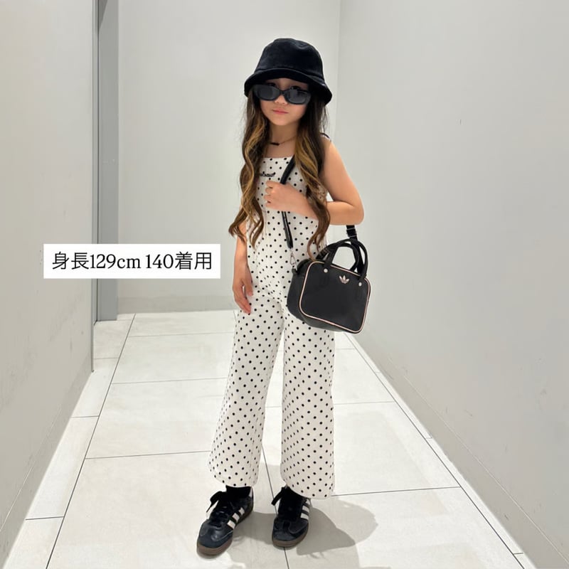 即納〉𝐎𝐫𝐢𝐠𝐢𝐧𝐚𝐥 ホワイトドットオールインワン | anon baby