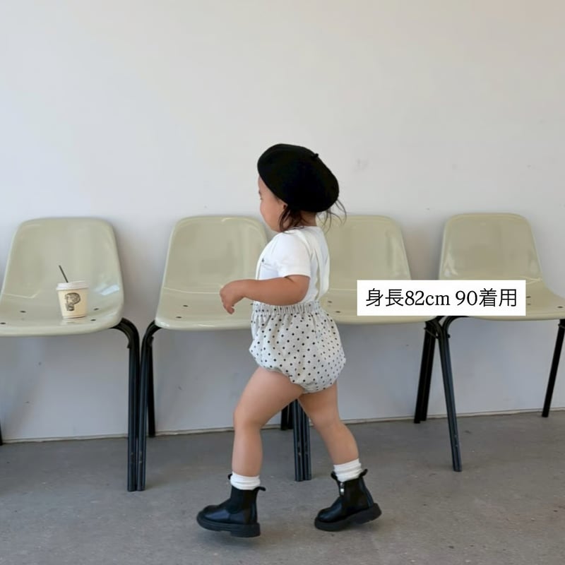 即納〉𝐎𝐫𝐢𝐠𝐢𝐧𝐚𝐥 ホワイトドットベビーパンツ | anon baby