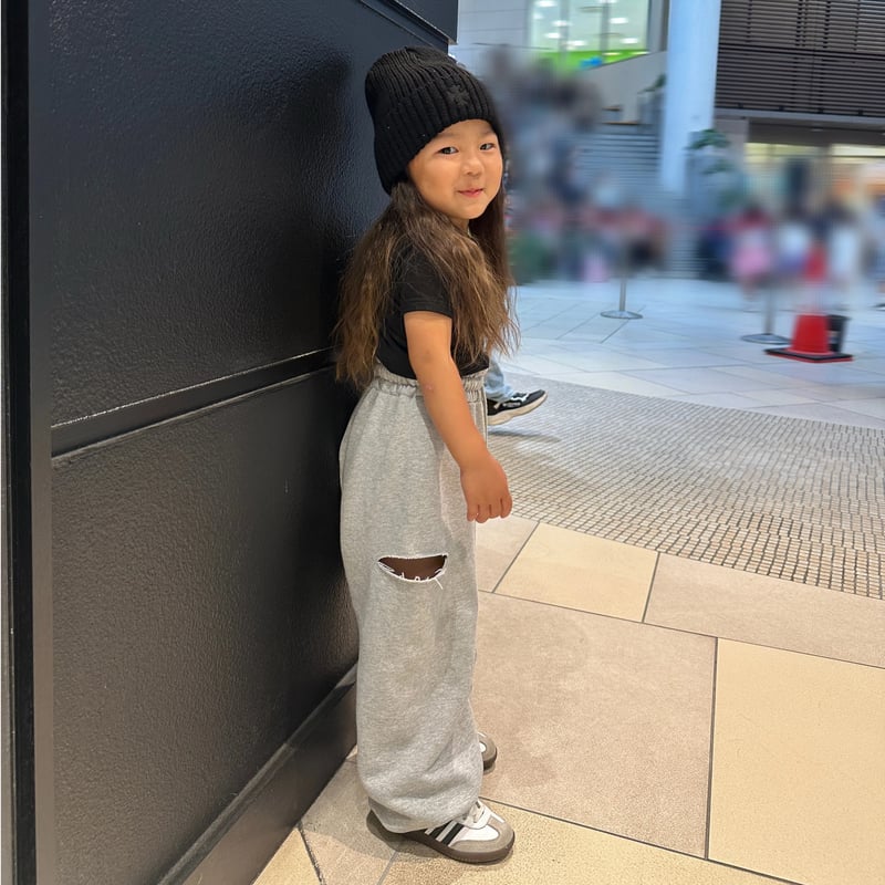 即納〉𝐎𝐫𝐢𝐠𝐢𝐧𝐚𝐥 サイドカットスウェットパンツ【グレー