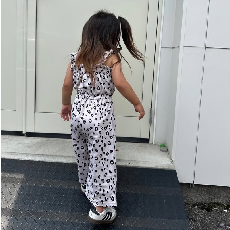 anonbaby レオパード ブルマ 即納》𝐎𝐫𝐢𝐠𝐢𝐧𝐚𝐥 グレーレオパードバイカーパンツ&ベビー