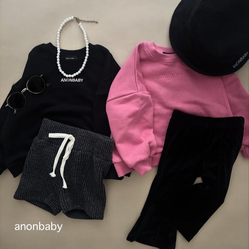 即納〉𝐎𝐫𝐢𝐠𝐢𝐧𝐚𝐥 ベロアフレアパンツ | anon baby