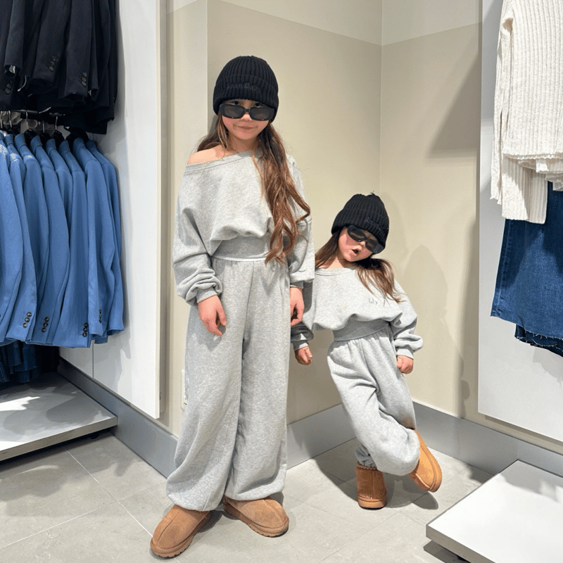 ご予約販売〉𝐎𝐫𝐢𝐠𝐢𝐧𝐚𝐥 ANONBABYスウェットパンツ【グレー