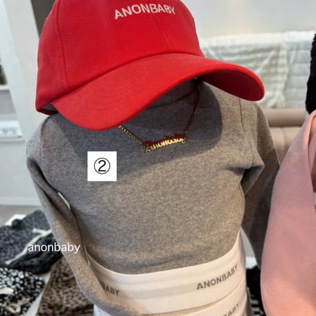 〈即納〉𝐎𝐫𝐢𝐠𝐢𝐧𝐚𝐥 anonbabyキッズネックレス