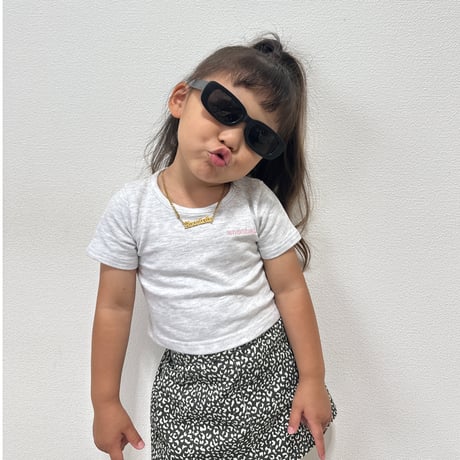 〈即納〉𝐎𝐫𝐢𝐠𝐢𝐧𝐚𝐥 anonbaby ミニtee キッズ&ママ【限定カラー グレー】