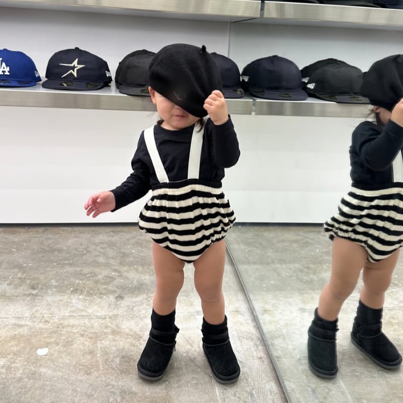 即納〉𝐎𝐫𝐢𝐠𝐢𝐧𝐚𝐥 ボーダーショートパンツ&ベビー&ママ | anon baby