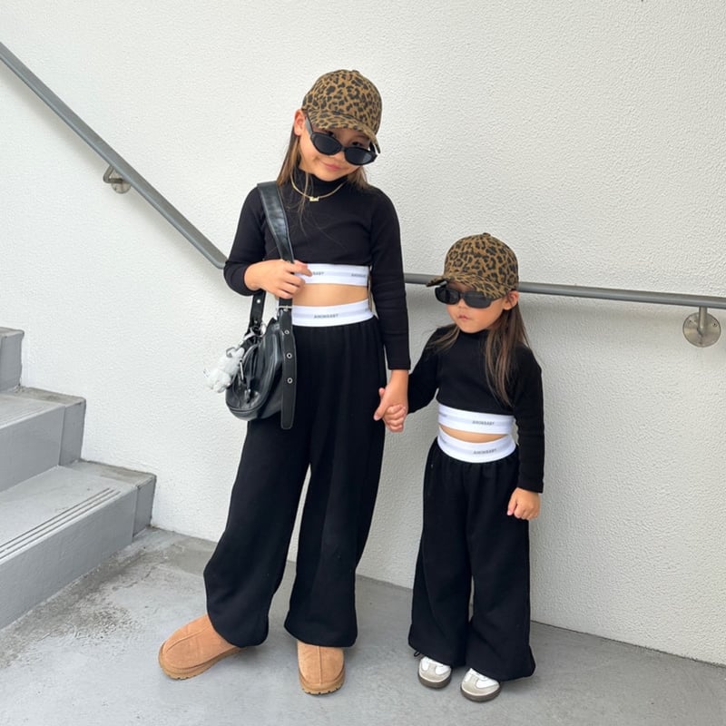 即納〉𝐎𝐫𝐢𝐠𝐢𝐧𝐚𝐥 ANONBABYスウェットパンツ【ブラック】 | anon