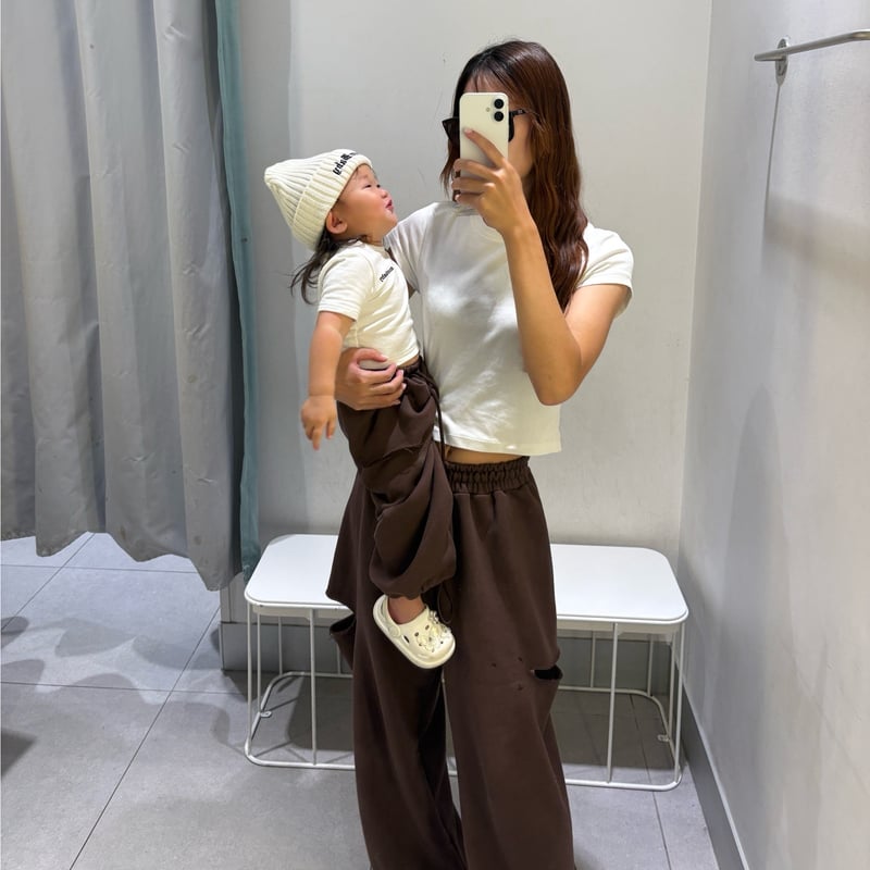 ご予約販売〉𝐎𝐫𝐢𝐠𝐢𝐧𝐚𝐥 サイドカットスウェットパンツ