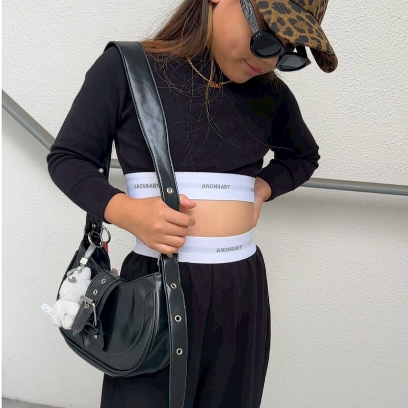 即納〉𝐎𝐫𝐢𝐠𝐢𝐧𝐚𝐥 ANONBABYスウェットパンツ【ブラック】 | anon