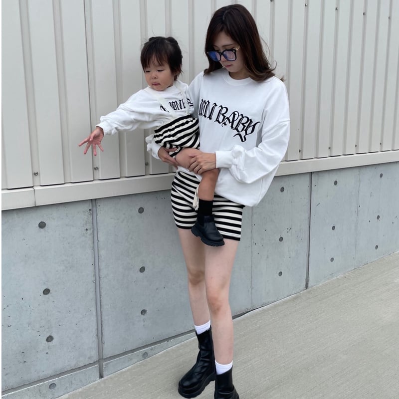 ボトムス anon baby 即納》𝐎𝐫𝐢𝐠𝐢𝐧𝐚𝐥 グレーレオパードショートパンツ&ベビー