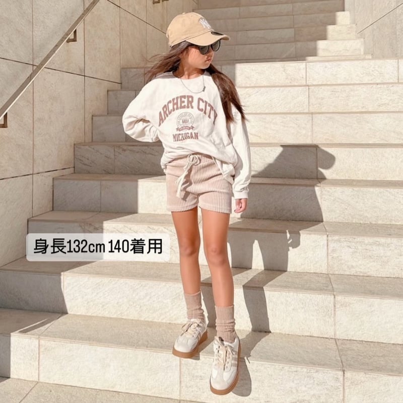 ベージュ コーデュロイ ショートパンツ コーデュロイショートパンツ ｜子供服&ベビー服 ブランシェス