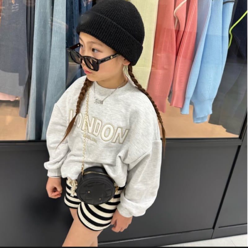 即納〉𝐎𝐫𝐢𝐠𝐢𝐧𝐚𝐥 ボーダーショートパンツ&ベビー&ママ | anon baby