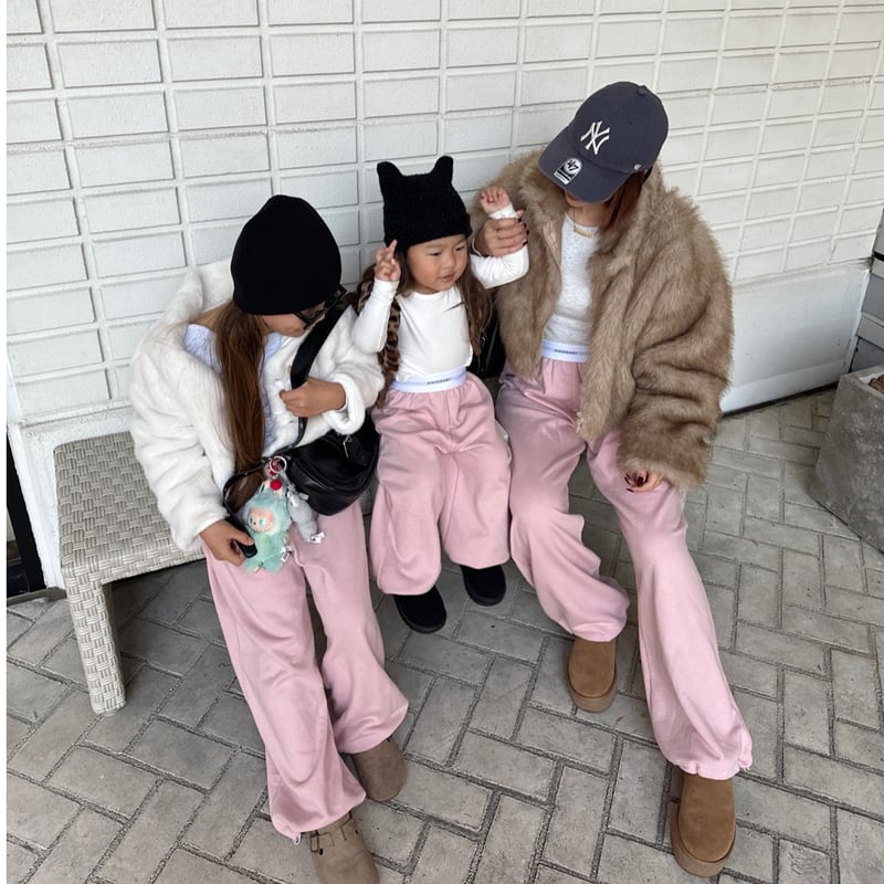 即納〉𝐎𝐫𝐢𝐠𝐢𝐧𝐚𝐥 ANONBABYスウェットパンツ【ピンク】 | anon baby