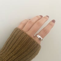 【再入荷】シンプル太めリング（silver925）