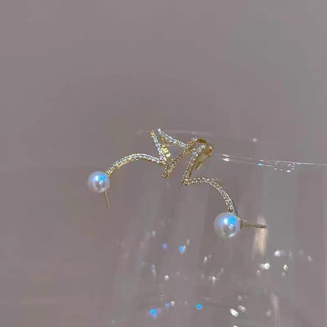 ◆予約◆パールイヤーカフピアス