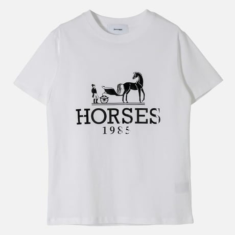 ◆予約◆モノトーンホースTシャツ