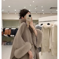 ◆予約◆ベルト付きファーケープ