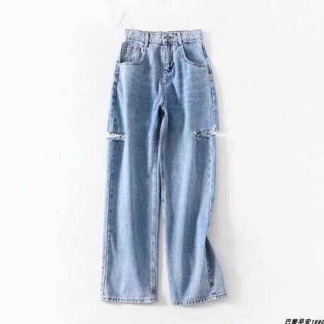 ◆予約◆ダメージデニムパンツ