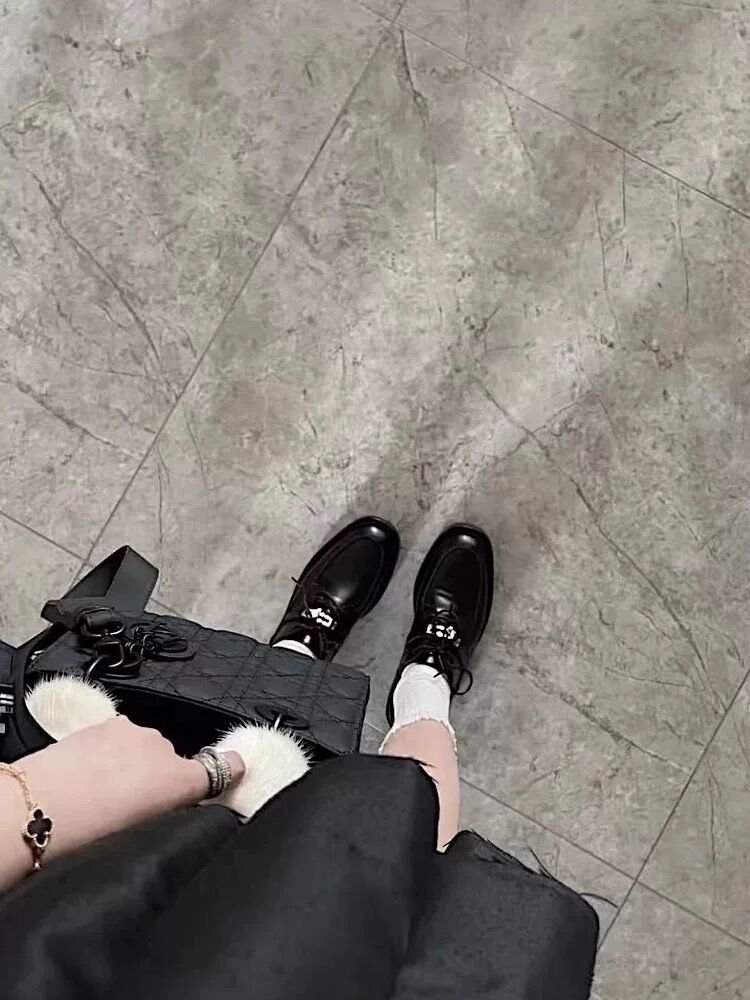 ◇予約◇金具付き厚底ローファー | MINSE