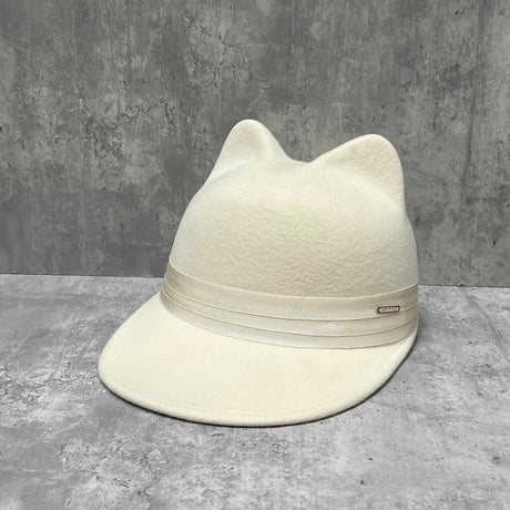 ◆予約◆ウール猫耳キャップ