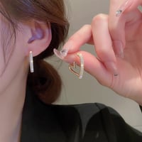 ◆予約◆エレガントループハートピアス