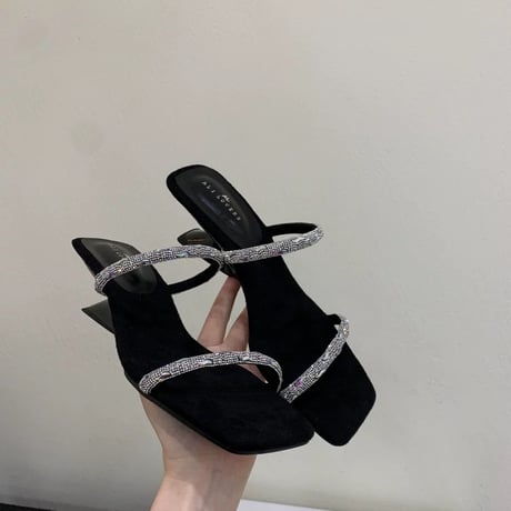 ◆予約◆デフォームドヒールサンダル