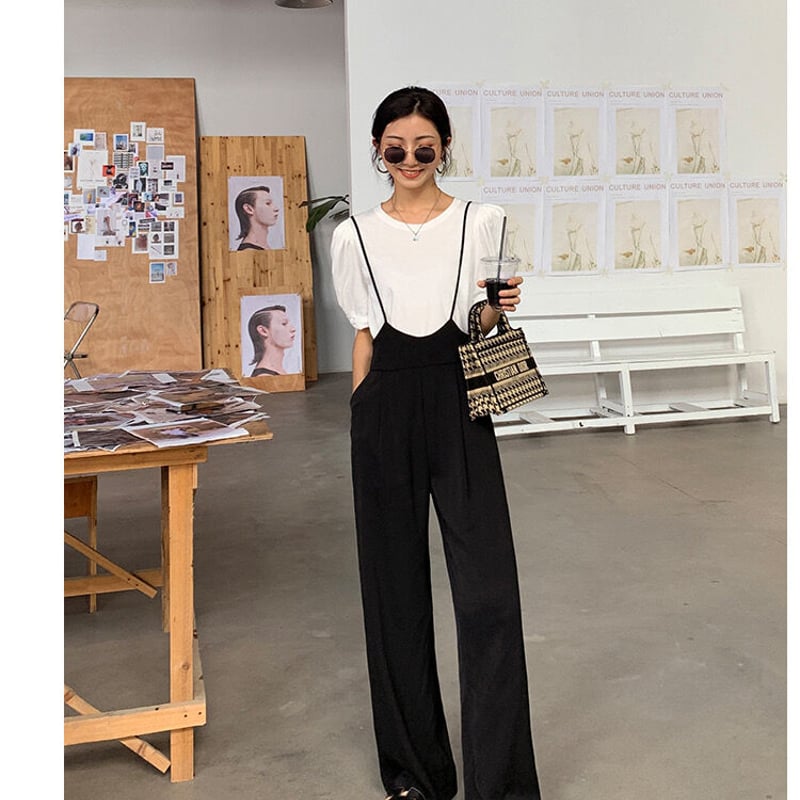 ◇予約◇細ストラップサロペット | MINSE