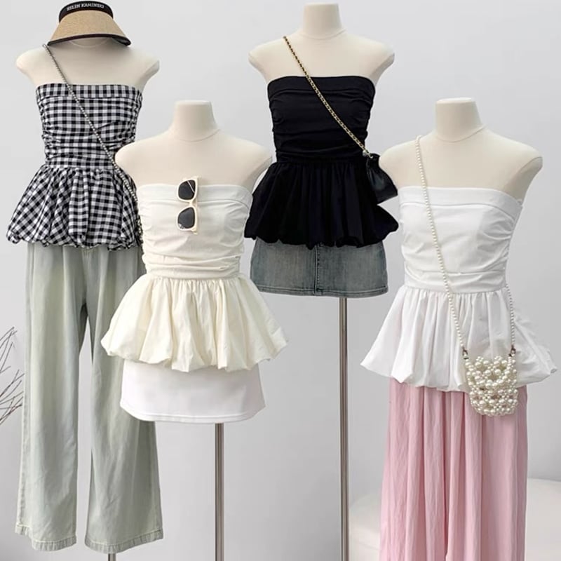 LILYBROWN バルーンペプラムベアトップス Lily Brown - リリーブラウン 25SS バルーンペプラムベア