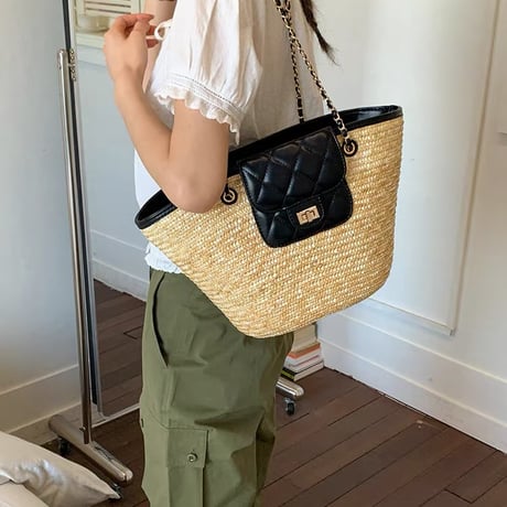 ◆予約◆チェーンストラップカゴBAG