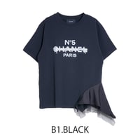 ◆予約◆CH  SCARF-HEM T-SHIRT