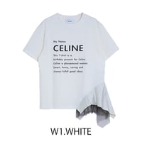 ◆予約◆CE  SCARF-HEM T-SHIRT